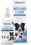 Vetericyn Plus Dog Wound Care Spray | Healing Aid and Skin Repair, Clean Wounds, Relieve Itchy Skin, and Prevent Infection, Safe for All Animals. 8 Ounces