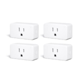 THIRDREALITY ZigBee Smart Plug 4 Pack with Real-time Energy Monitoring,15A Outlet, Zigbee Repeater,ETL Certified,ZigBee Hub Required,Work with Home Assistant,Compatible Echo Devices and SmartThings