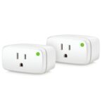 Eve Energy (Matter) 2 Pack – Smart Plug, App and Voice Control, 100% Privacy, Matter Over Thread, Works with Apple Home, Alexa, Google Home, SmartThings, requires Thread Border Router