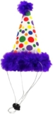 Huxley & Kent Pet Party Hat | Happy Barkday (Large) | Birthday Hat for Dogs and Cats | Adjustable Strap for Comfort and Stability | Perfect for Birthday Party, Adoption Celebration Gotcha Day