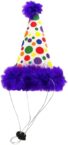 Huxley & Kent Pet Party Hat | Happy Barkday (Large) | Birthday Hat for Dogs and Cats | Adjustable Strap for Comfort and Stability | Perfect for Birthday Party, Adoption Celebration Gotcha Day