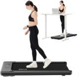 Walking Pad – Under Desk Treadmill, Treadmills for Home/Office, Portable Treadmill, Walking Pad Treadmill Under Desk with Remote Control LED Display- Ideal for Fitness Enthusiasts