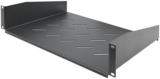 StarTech.com 2U Rack Shelf, 12″ Mounting Depth, Vented Cantilever Tray for 19″ AV/Network Equipment, 25lb Capacity, for Small Office/Home Office (SOHO)