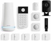 SimpliSafe 12 Piece Wireless Home Security System w/HD Camera – Optional 24/7 Professional Monitoring – No Contract – Compatible with Alexa and Google Assistant, White
