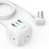 Leviton Decora Smart Wi-Fi Outdoor Plug, Works with Matter, My Leviton, Alexa, Google Assistant, Apple Home/Siri & Wire-Free Anywhere Switch Companion, Weather-Resistant, D215O-1RE, Black