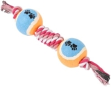 MQUMD Dog Rope Toy, Indestructible Cotton Ropes Dog Toy, Dental Cleaning and Teeth Care Dog Toy, Interactive Tug of War Pet Toy for Large/Medium/Small Dog