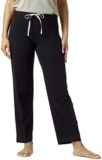 HUE Women’s Long Sleepwell Basic Printed Knit Performance Sleep Pajama Pant, Made with Temperature Regulating Technology