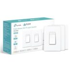 Kasa Apple HomeKit Smart Dimmer Switch KS220P3, Single Pole, Neutral Wire Required,2.4GHz Wi-Fi Light Works with Siri, Alexa and Google Home,UL Certified, No Hub Required,White, 3 Count (Pack of 1)