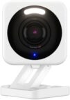 WYZE Cam v4, 2.5K QHD WiFi Indoor/Outdoor Smart Home Security Camera, Pet/Baby Monitor, Motion Activated Spotlight/Siren, Color Night Vision, 2-Way Audio, Works with Alexa & Google
