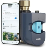 Moen Flo Smart Water Monitor and Automatic Shutoff Sensor, Wi-Fi Connected Water Leak Detector for 1-Inch Diameter Pipe, 900-006