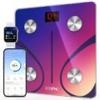 RENPHO Smart Scale for Body Weight, FSA HSA Eligible, Digital Bathroom Scale BMI Weighing Bluetooth Body Fat Scale, Body Composition Monitor Health Analyzer with Smartphone App