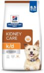 Hill’s Prescription Diet k/d Kidney Care with Chicken Dry Dog Food, Veterinary Diet, 8.5 lb. Bag