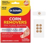 Dr. Scholl’s Corn REMOVERS Seal & Heal Bandage with Hydrogel Technology, 6 ct // Removes Corns Fast and Provides Cushioning Protection Against Shoe Pressure and Friction for All-Day Pain Relief