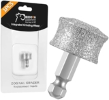 Dog Nail Grinder Replacement Head-Integrated Grinding Head for Casfuy and Most Brands, Highly Efficient, Safe and Durable (1pcs)