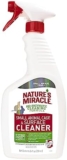 Nature’s Miracle Small Animal Cage and Surface Cleaner, Bio-Enzymatic Cleaning Formula, Destroy Tough Stains and Odors, 24 Ounces