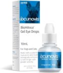 Sentrx Ocunovis Gel Eye Drops for Dogs & Cats, Eye Lube for Dogs Allergy Relief Lubricant, Dogs with Dry Eyes, Artificial Tears, 10 ml