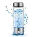 Aqua Vital Hydrogen Water Bottle – 4000ppb Portable Hydrogen Water Generator with SPE/PEM Technology, Best Hydrogen Water Bottle for Structured Water, Home, Office, Fitness, and Wellness