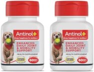 Plus, Mobility, Hip, and Joint Supplement for Dogs, Green-Lipped Mussels and Krill Oil – Dog Joint Supplement, Better and Faster Than Glucosamine and Chondroitin, 120 Soft Gels