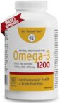 See Yourself Well Omega 3 Fish Oil – EPA & DHA Omega-3 Fatty acids. High Absorption Advanced Triglyceride Natural State Technology. Promotes Brain, Eye, Heart, Joint & Immune Health. 150 softgels