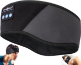 MUSICOZY Bluetooth 5.4 Sleep Headphones Headband, Wireless Music Earphones Sleeping Eye Mask, Cool Tech Gadgets for Women, Mom, Sports, Workout, Running, Unique Gifts