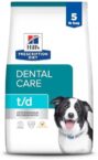 Hill’s Prescription Diet t/d Dental Care Chicken Flavor Dry Dog Food, Veterinary Diet, 5 lb. Bag