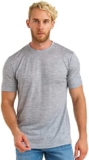Merino.tech Merino Wool T-Shirt Mens – 100% Merino Wool Undershirt Lightweight Base Layer