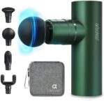 arboleaf Massage Gun Deep Tissue, FSA HSA Eligible Items, Full-Metal Electric Portable Hand Held Massager Gun for Back, Body Sore Muscles, Pain Relief, Gifts, Office, Home, Athletes