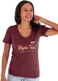 Blue 84 Women’s Premium V-Neck Tri Blend T Shirt
