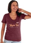 Blue 84 Women’s Premium V-Neck Tri Blend T Shirt