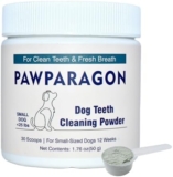 Dog Teeth Cleaning Powder – Targets Tartar & Reduces Plaque & Bad Breath, Dog Dental Powder – Teeth Cleaning Made Easy Eliminate, Dog Dental Care – Formulated for Small Dogs PP009