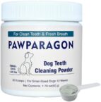 Dog Teeth Cleaning Powder – Targets Tartar & Reduces Plaque & Bad Breath, Dog Dental Powder – Teeth Cleaning Made Easy Eliminate, Dog Dental Care – Formulated for Small Dogs PP009