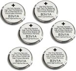 High Tech Pet 6-Pack Electronic Collar Battery for Model MS-4 and MS-5