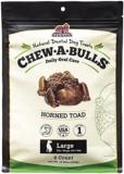 Redbarn Chew-A-Bulls (Size: Large, Shape: Toad, 6-Count (Pack of 1))