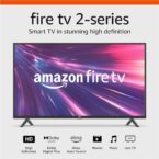 Amazon Fire TV 40″ 2-Series (newest model), HD smart TV with Fire TV Alexa Voice Remote, stream live TV without cable