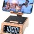 Vibration Plate Exercise Machine for Lymphatic Drainage, Power Plate Vibrating Platform, Shaker for Weight Loss, Exercise Board with 120 Levels for Home Gym